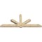 Ekena Millwork Kennewick Rough Sawn Timber Gable Bracket, Douglas Fir, 108"W x 45"H x 6"D x 6"F, 10/12 Pitch GBW108X45X0606KEN00RDF - alternate 5